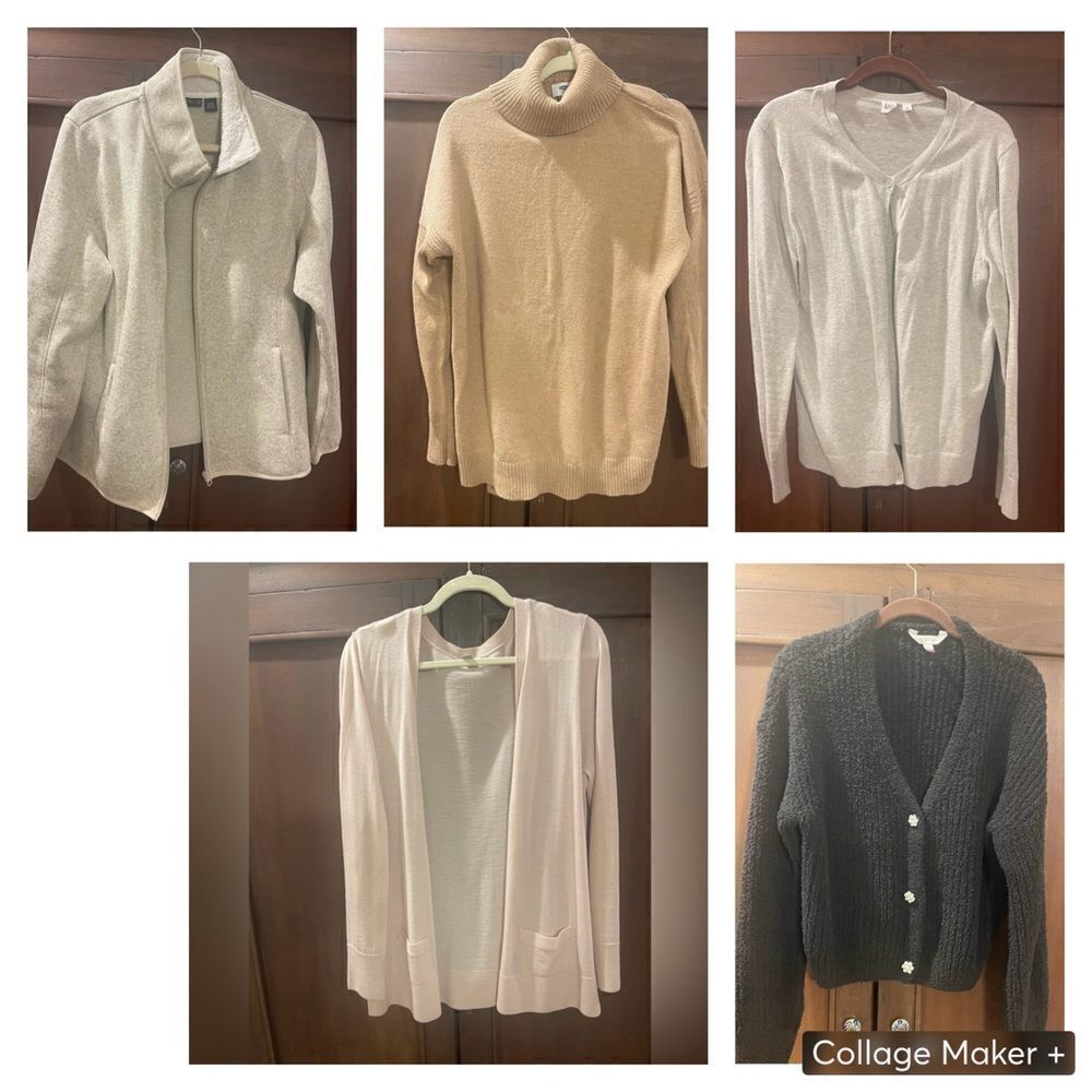 Lot of 5 sweaters GUC